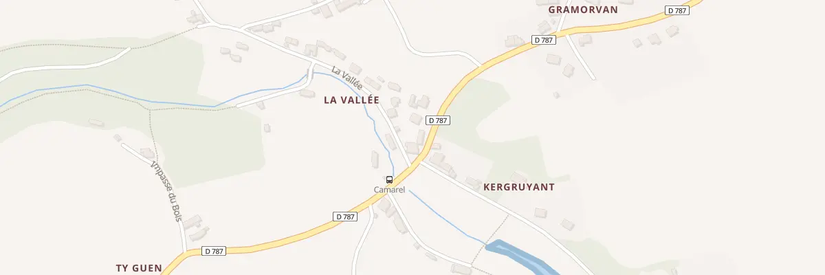 Plan du 6 La Vallée à Pleudaniel