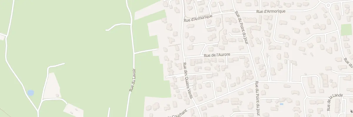 Plan du 47 Rue des Quatre Vents à Quiberon