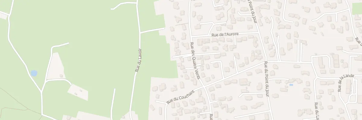 Plan du 39 Rue des Quatre Vents à Quiberon