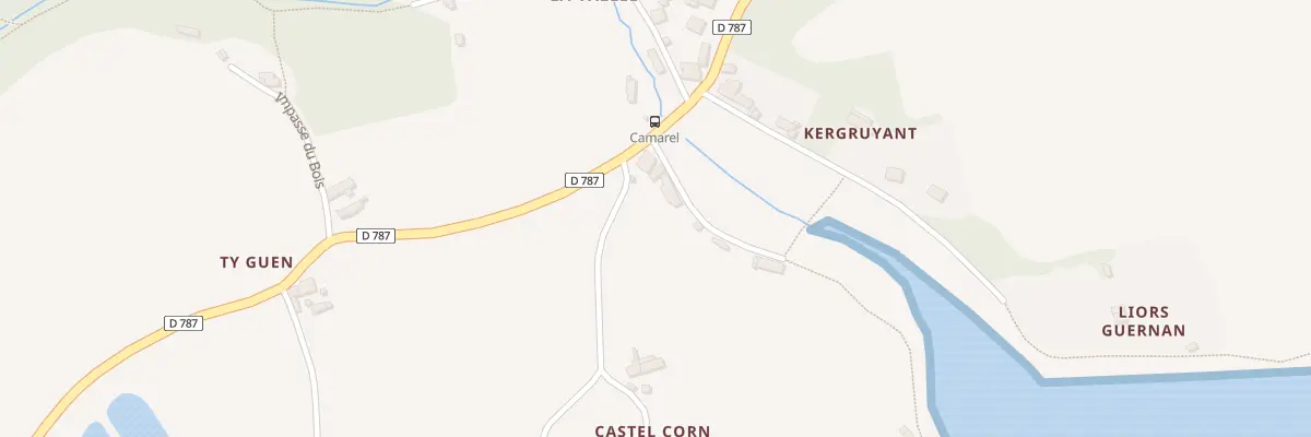 Plan du 4 Anse de Goz Ilis à Pleudaniel