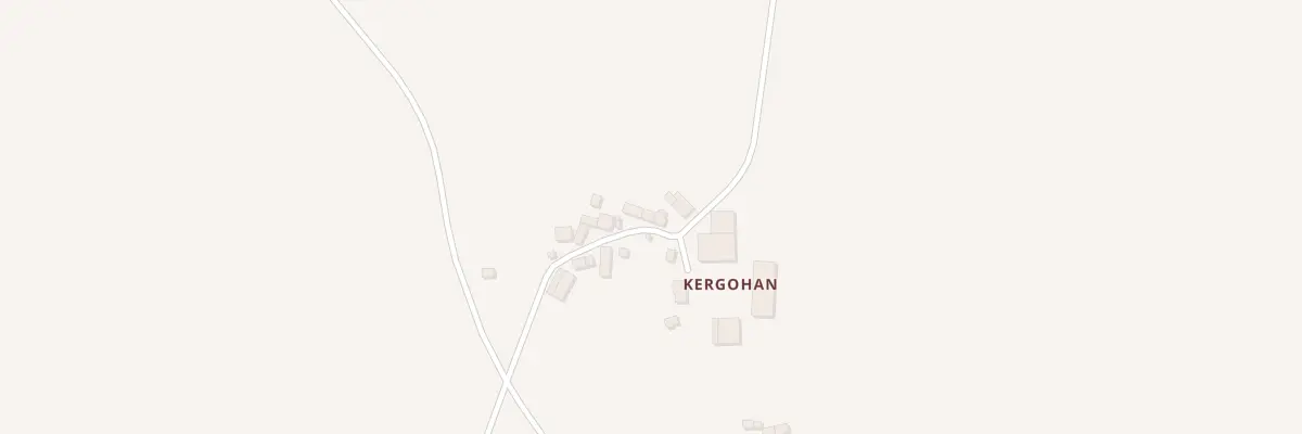 Plan du 8 Kergohan à Séglien