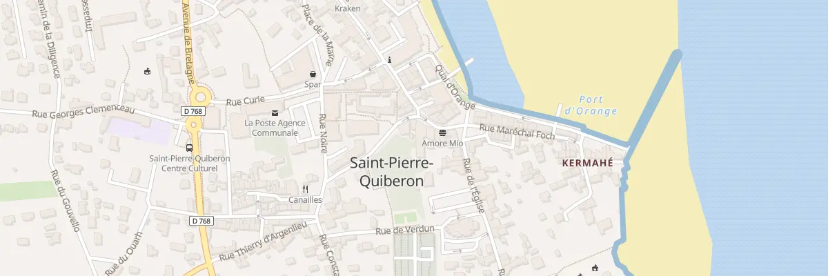 Plan du 5 Rue Docteur Le Gall à Saint-Pierre-Quiberon