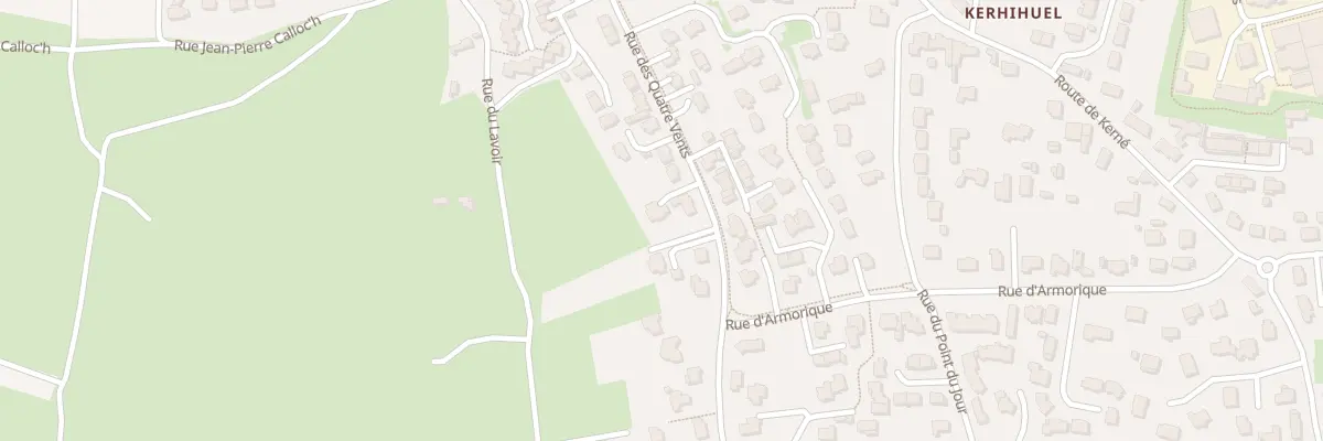 Plan du 65B Rue des Quatre Vents à Quiberon