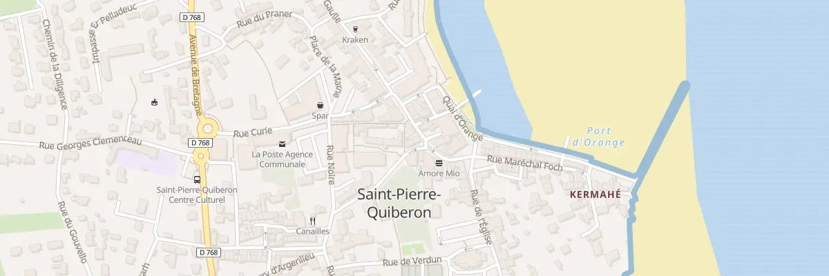 Plan du 67 Rue Général de Gaulle à Saint-Pierre-Quiberon