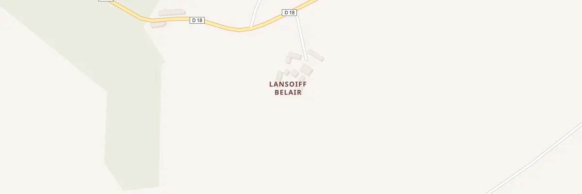 Plan du 3 Lansoef Bel Air à Séglien