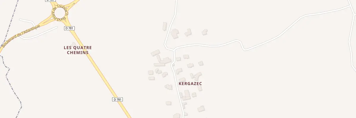 Plan du 5583 Kergazec à Plouharnel