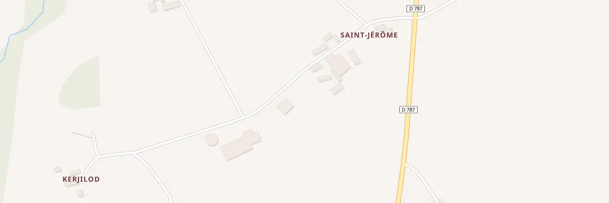 Plan du 3 Saint Jerome à Pommerit-le-Vicomte