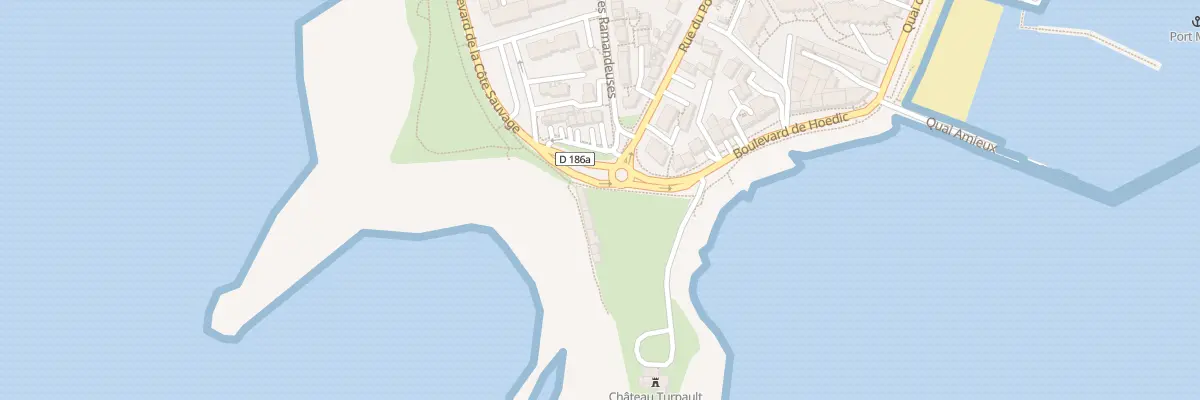 Plan du 1 Bd de la Côte Sauvage à Quiberon
