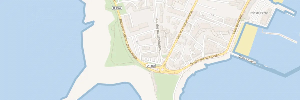 Plan du 3 Rue des Ramandeuses à Quiberon