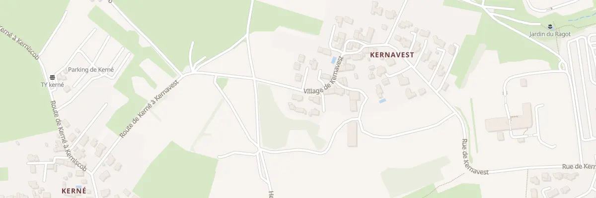Plan du 57 Rue de Kernavest à Quiberon