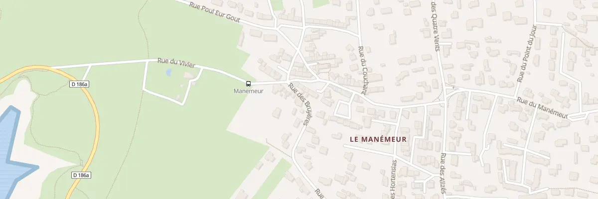 Plan du 67 Rue des Bruyères à Quiberon