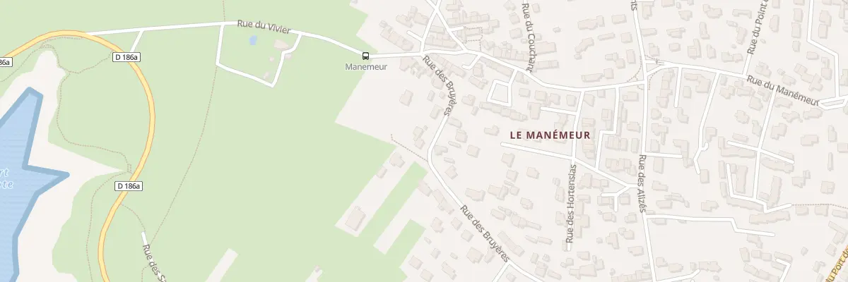 Plan du 61 Rue des Bruyères à Quiberon