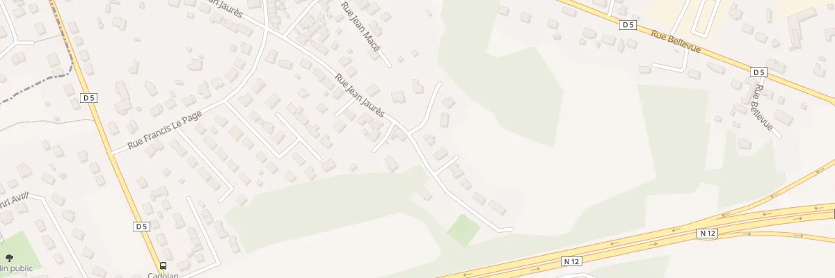 Plan du 47 Rue Jean Jaurès à Ploumagoar