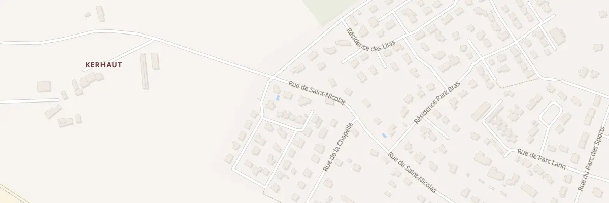 Plan du 49 Rue de Saint Nicolas à Landévant