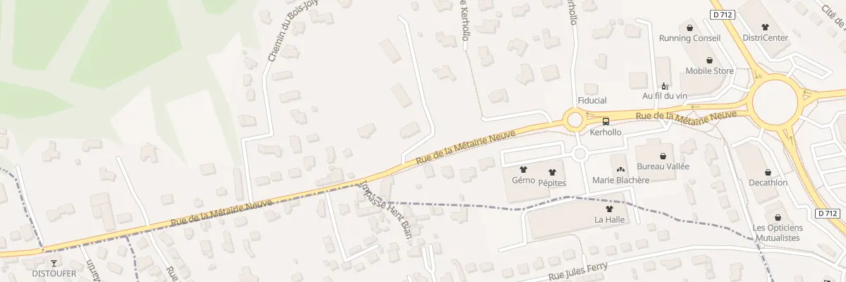 Plan du 43T Rue de la Métairie Neuve à Saint-Agathon