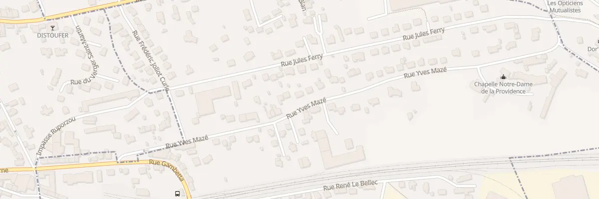 Plan du 33 Rue Yves Maze à Ploumagoar