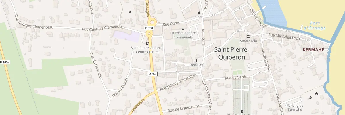 Plan du 16 Rue du Manoir à Saint-Pierre-Quiberon