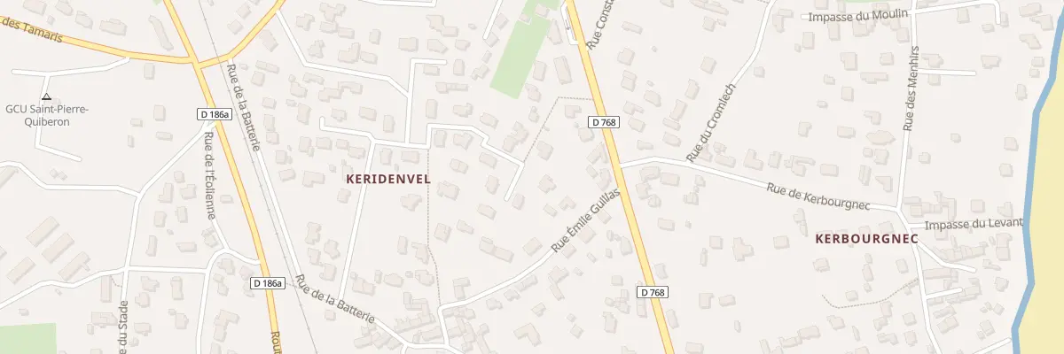Plan du 26 Lot de Keridenvel à Saint-Pierre-Quiberon