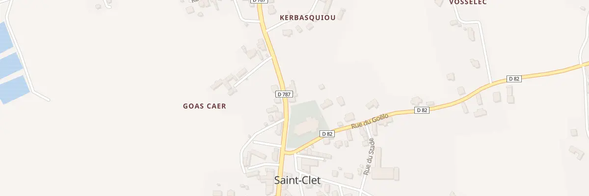 Plan du 2 Rue du Trégor à Saint-Clet