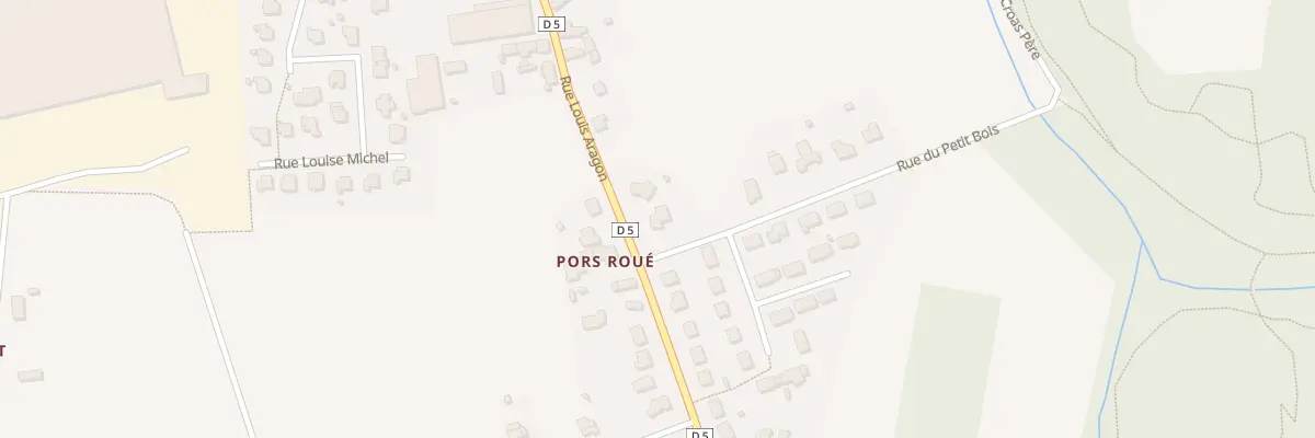 Plan du 1 Rue du Petit Bois à Ploumagoar