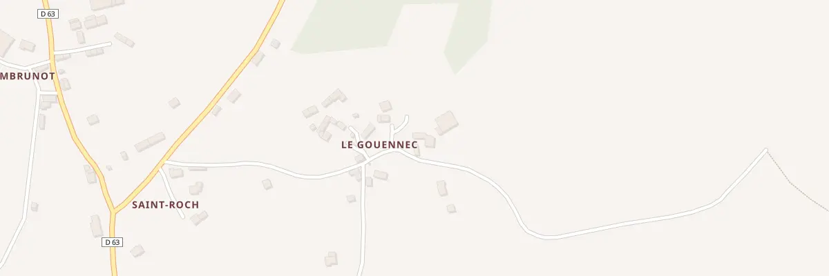 Plan du 7 Le Gouennec à Saint-Adrien