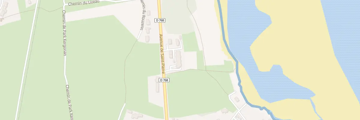 Plan du 2 Av du Lizeau à Saint-Pierre-Quiberon