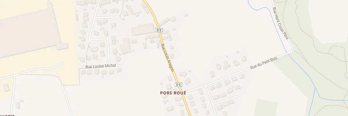 Plan du 32 Rue Louis Aragon à Ploumagoar