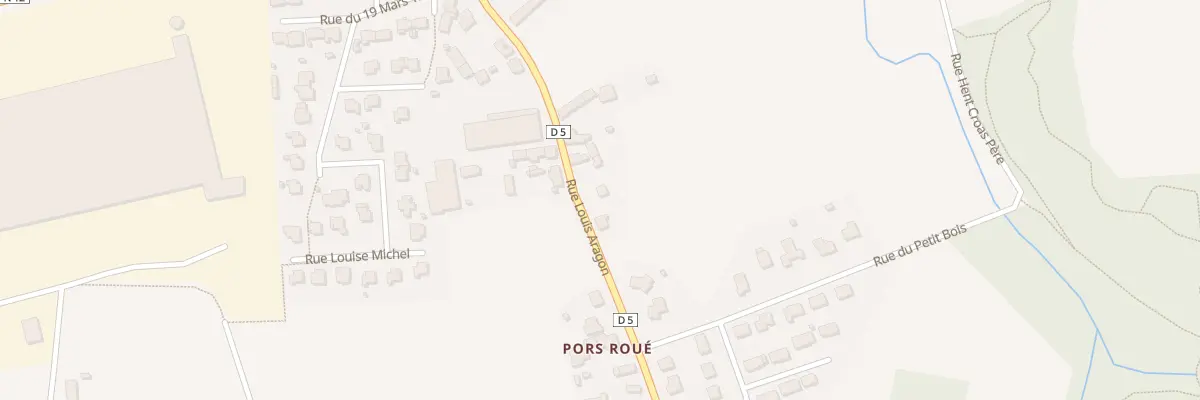 Plan du 34 Rue Louis Aragon à Ploumagoar