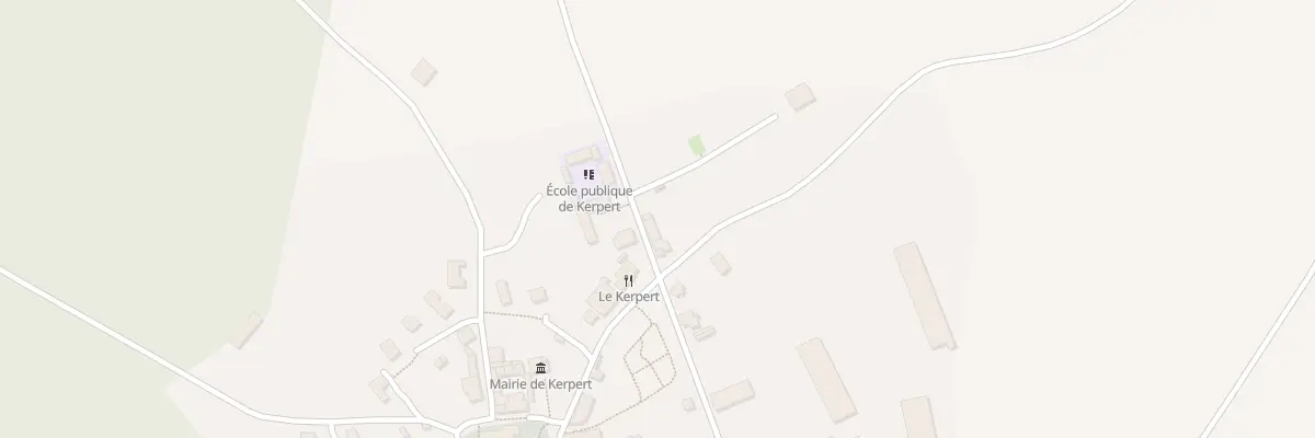 Plan du 57 Au Bourg à Kerpert