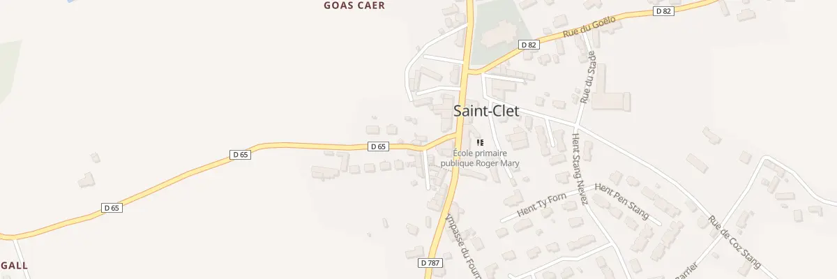 Plan du 2 Rue de Kerilis à Saint-Clet