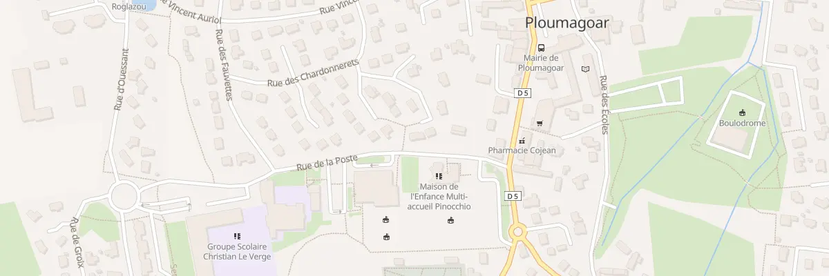 Plan du 4 Imp des Pinsons à Ploumagoar