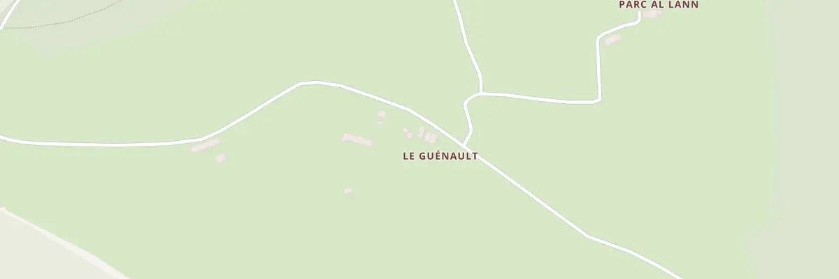 Plan du 3 Le Guenault à Bon Repos sur Blavet