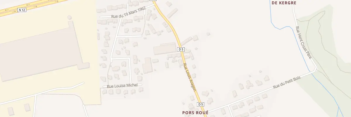Plan du 49B Rue Louis Aragon à Ploumagoar