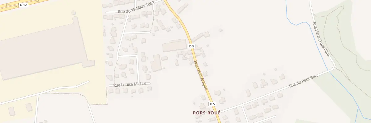 Plan du 49 Rue Louis Aragon à Ploumagoar