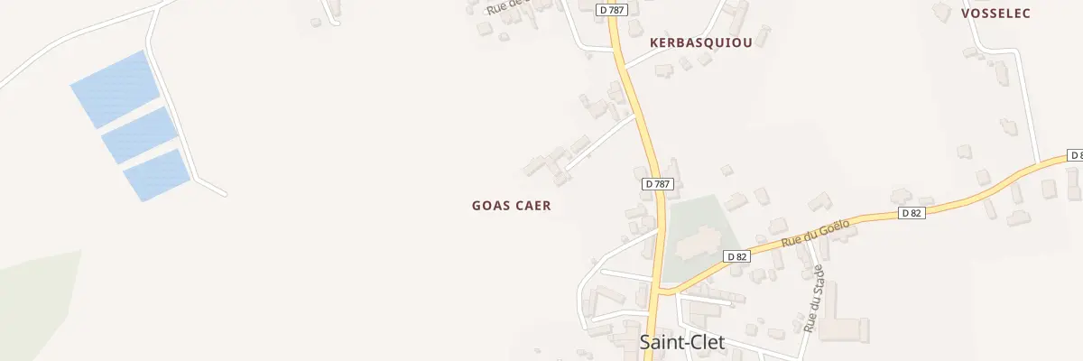 Plan du 10 Imp du Goas Caer à Saint-Clet