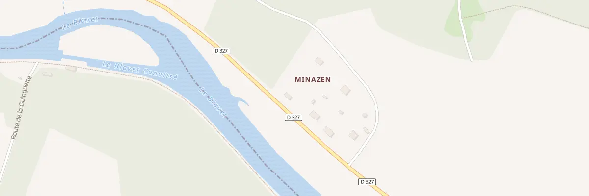 Plan du 5628 Lot de Minazen à Quistinic