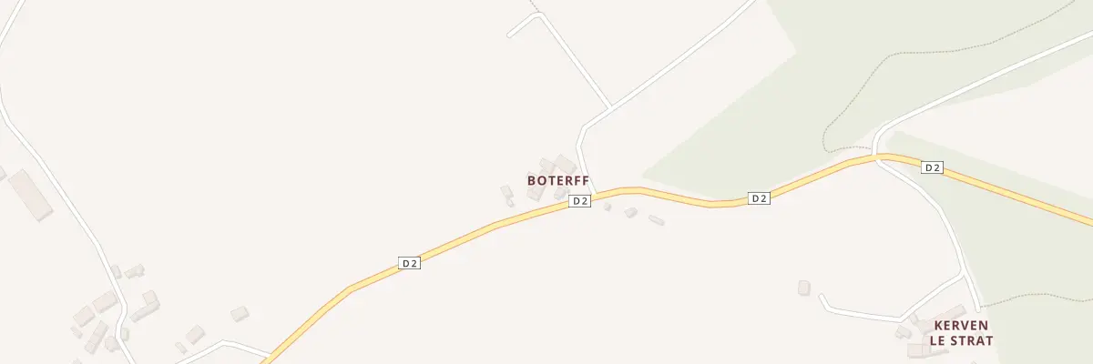 Plan du 5667A Boterff à Melrand