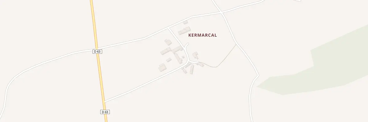 Plan du 4 Kermarcal à Saint-Adrien