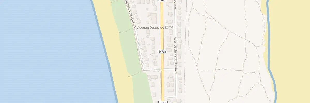 Plan du 13 Av de Saint Malo à Saint-Pierre-Quiberon