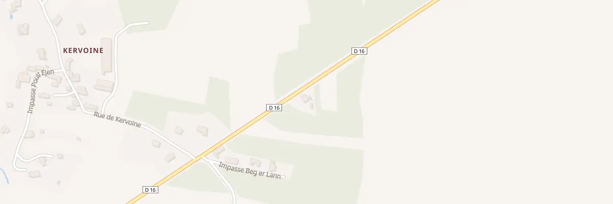 Plan du 5799 Rte de Locoal Mendon à Belz