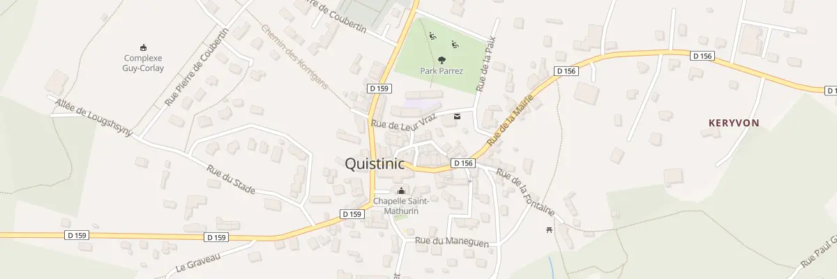 Plan du 3 Rue de Leur Vraz à Quistinic