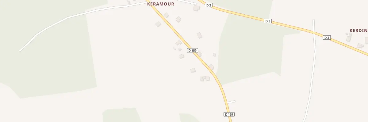 Plan du 5680 Keramour à Quistinic