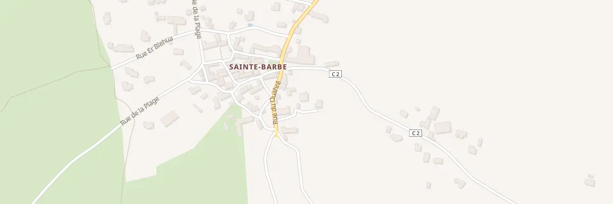 Plan du 6 Rue du Ouahre Ste Barbe à Plouharnel