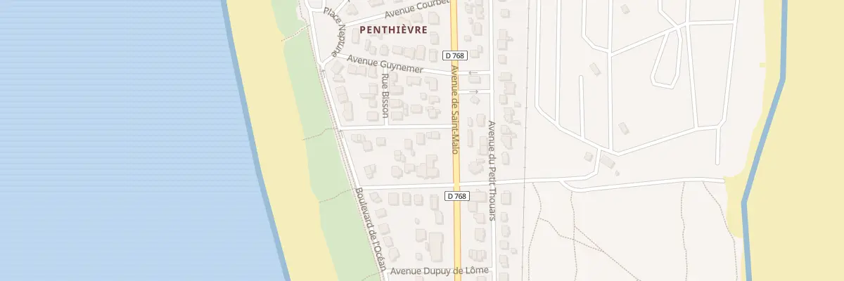 Plan du 7 Av Duperré à Saint-Pierre-Quiberon