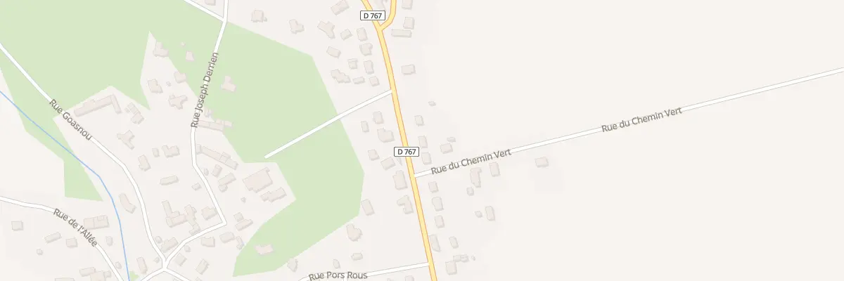 Plan du 25 Rue de l’Argoat à Ploumagoar