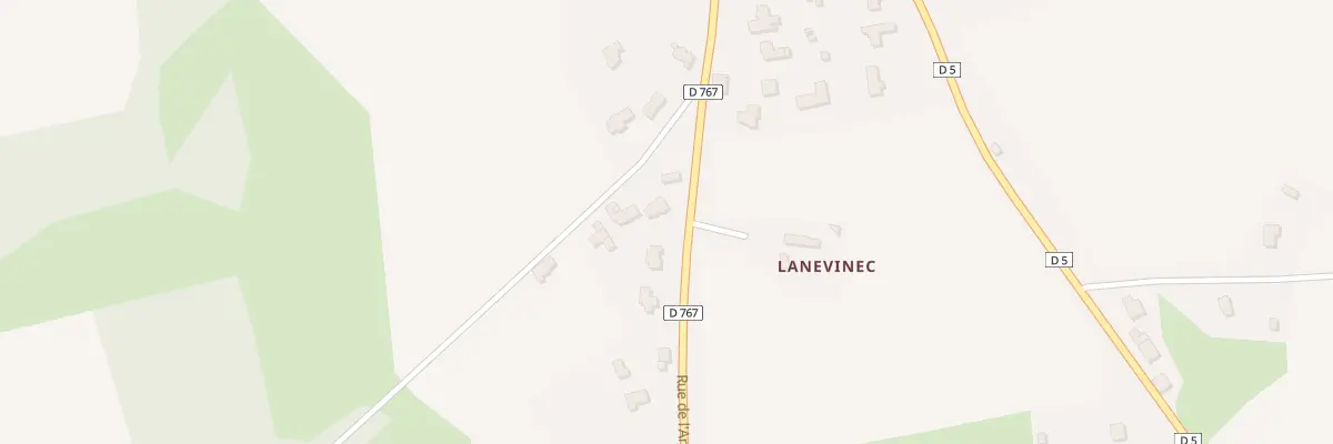 Plan du 92B Rue de l’Argoat à Ploumagoar