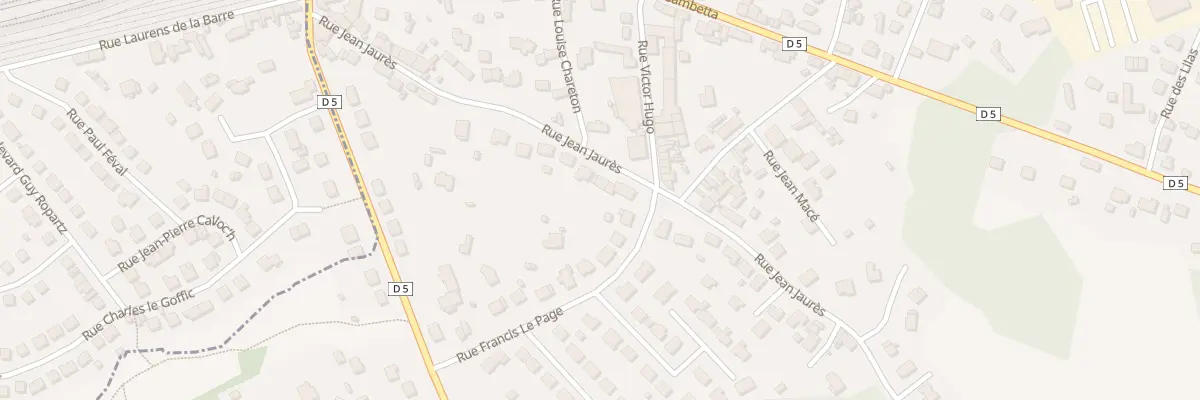 Plan du 26 Rue Jean Jaurès à Ploumagoar