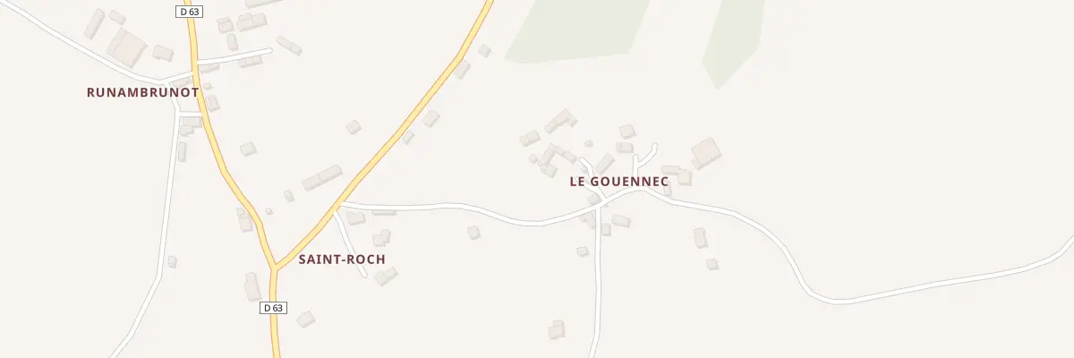 Plan du 15 Le Gouennec à Saint-Adrien