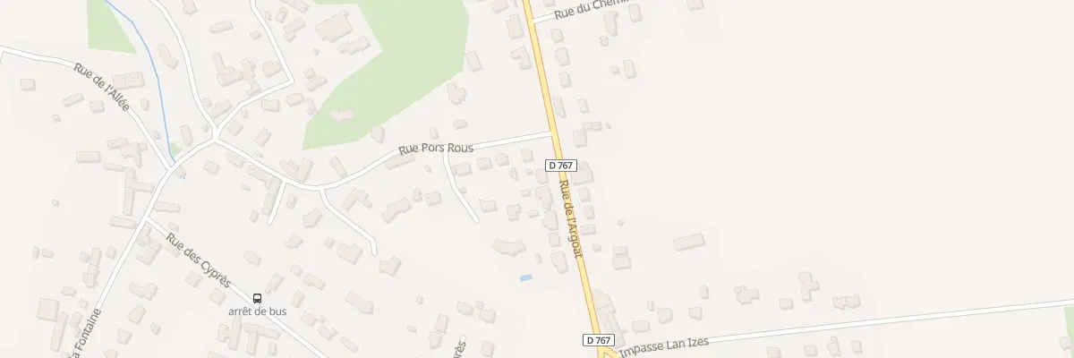Plan du 48 Rue de l’Argoat à Ploumagoar