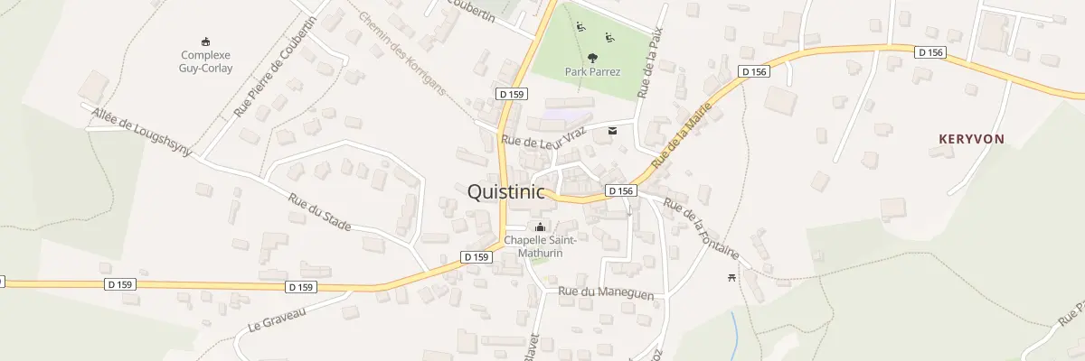 Plan du 7 Rue de l’Eglise à Quistinic